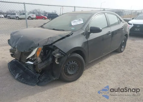 2014 Toyota Corolla L из США, поврежденный, VIN 5YFBURHE2EP110997